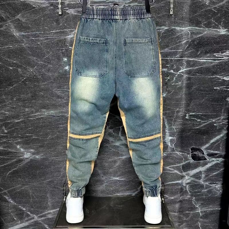 2024 New Harem Pants Spliced C - огляд і ціна Streetwear Brand Clothing